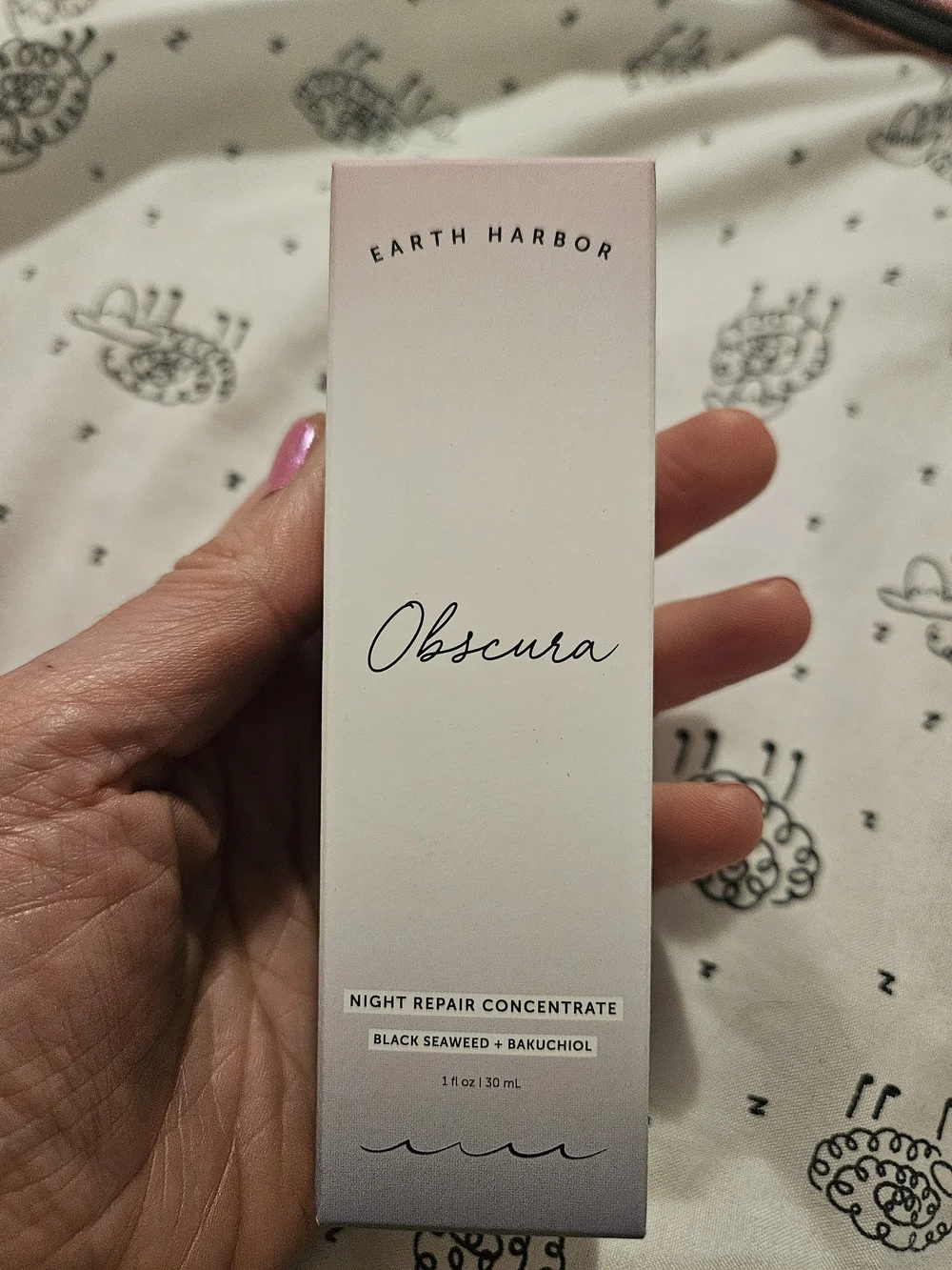 Earth Harbor Obscura Night Repair Concentrate - Black Seaweed
